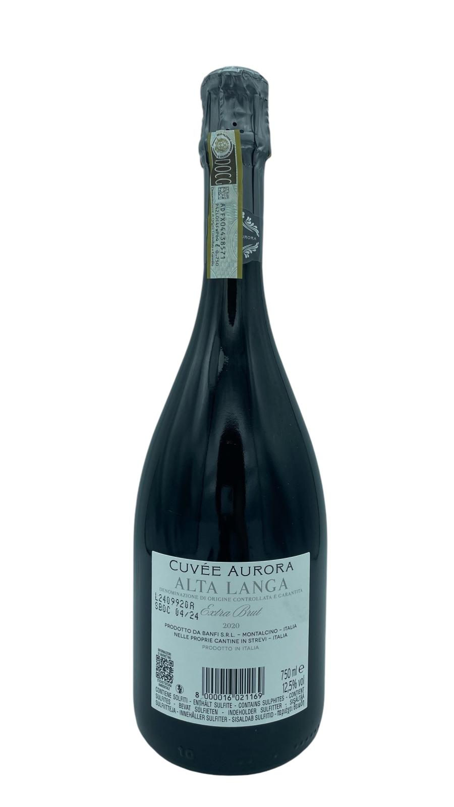 Cuvee Aurora Alta Langa Metodo Classico Extra Brut